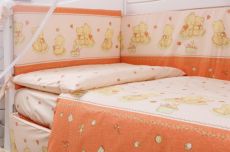 Дитячий постільний комплект 7 ел. Twins Comfort New 4051-C-118, Іграшки теракотові